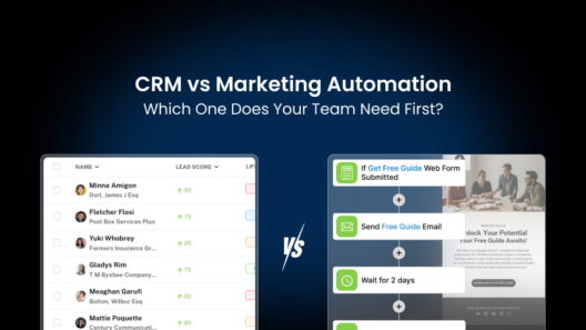 CRM vs Marketing Automation