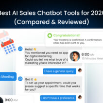 Best AI sales chatbot tools