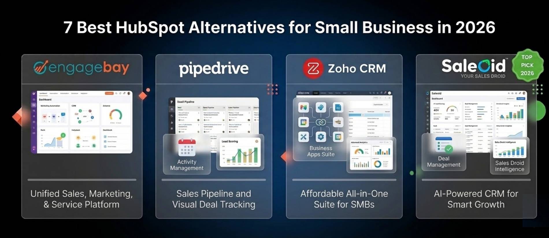 HubSpot alternatives for small business