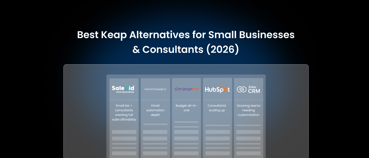 best Keap alternatives