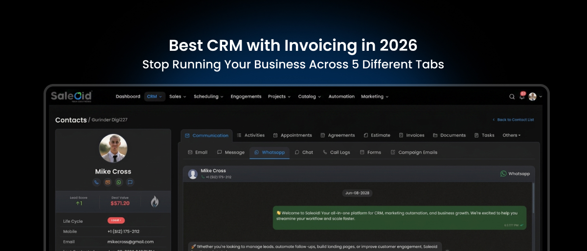 best crm with invoicing