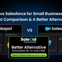 Hubspot vs Salesforce comparison