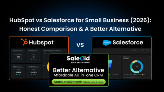 Hubspot vs Salesforce comparison