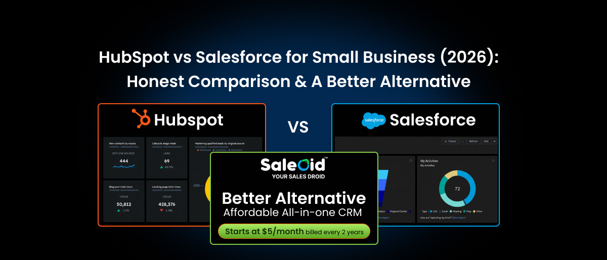 Hubspot vs Salesforce comparison
