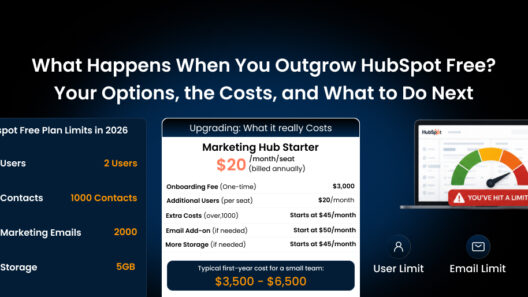hubspot free plan limitations
