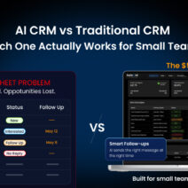 ai crm vs traditional crm