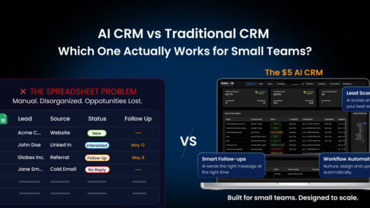 ai crm vs traditional crm