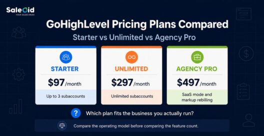 gohighlevel pricing