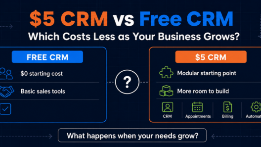 Free vs paid crm