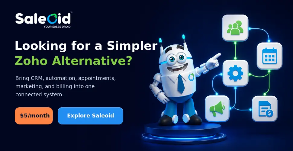 Simpler zoho alternative