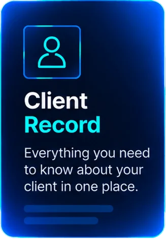 Historial y actividad de la relación con clientes en el CRM Saleoid
