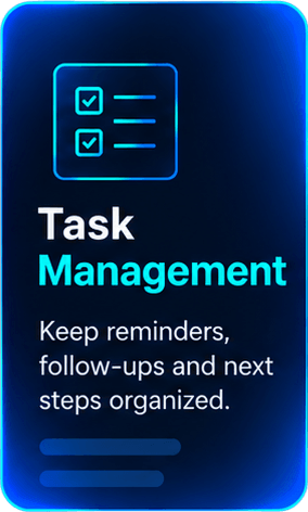 CRM follow-up reminders for growing teams in Saleoid