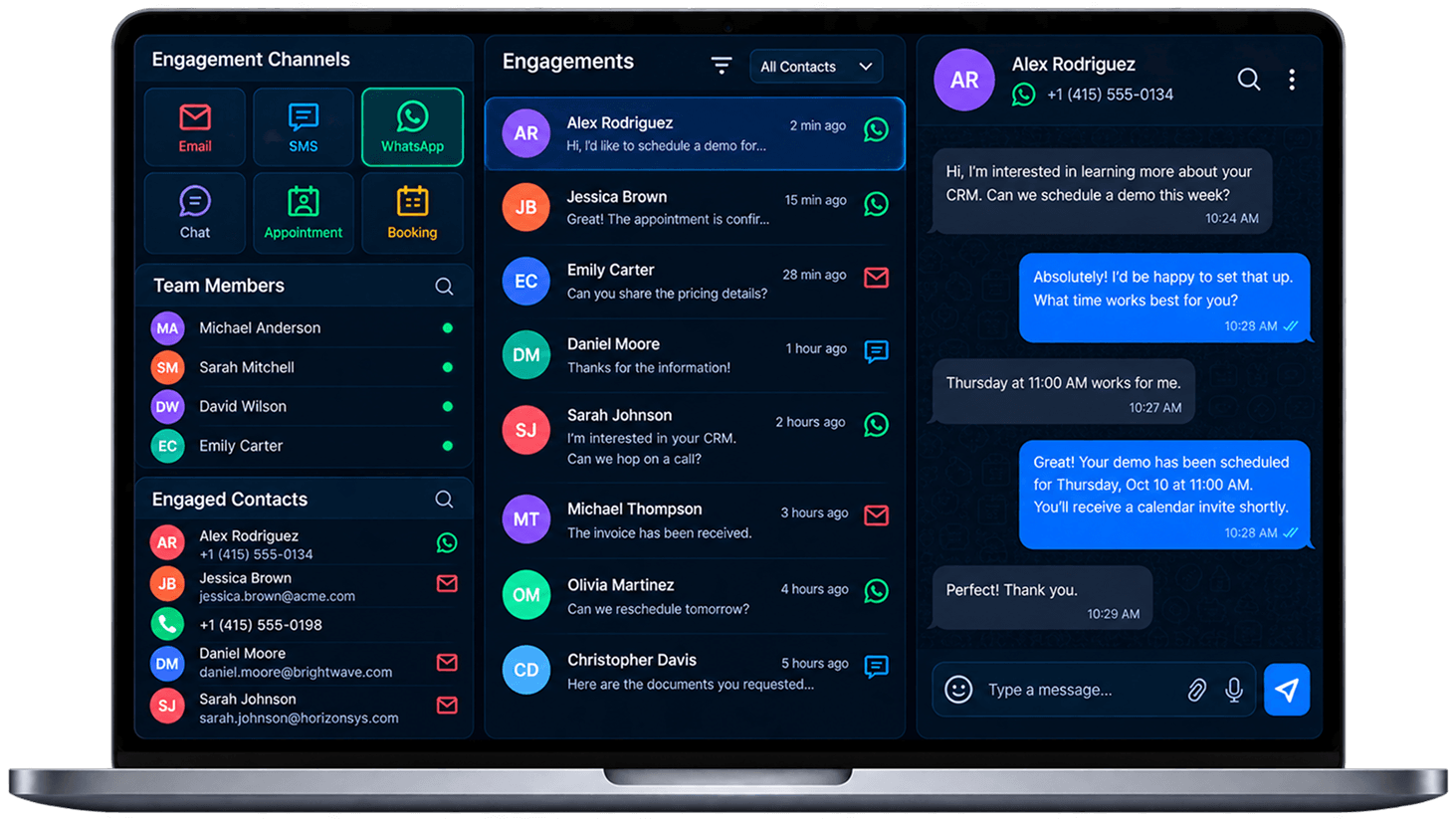 Visual opportunity tracking in Saleoid CRM