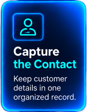Professional services client contact management in Saleoid CRM