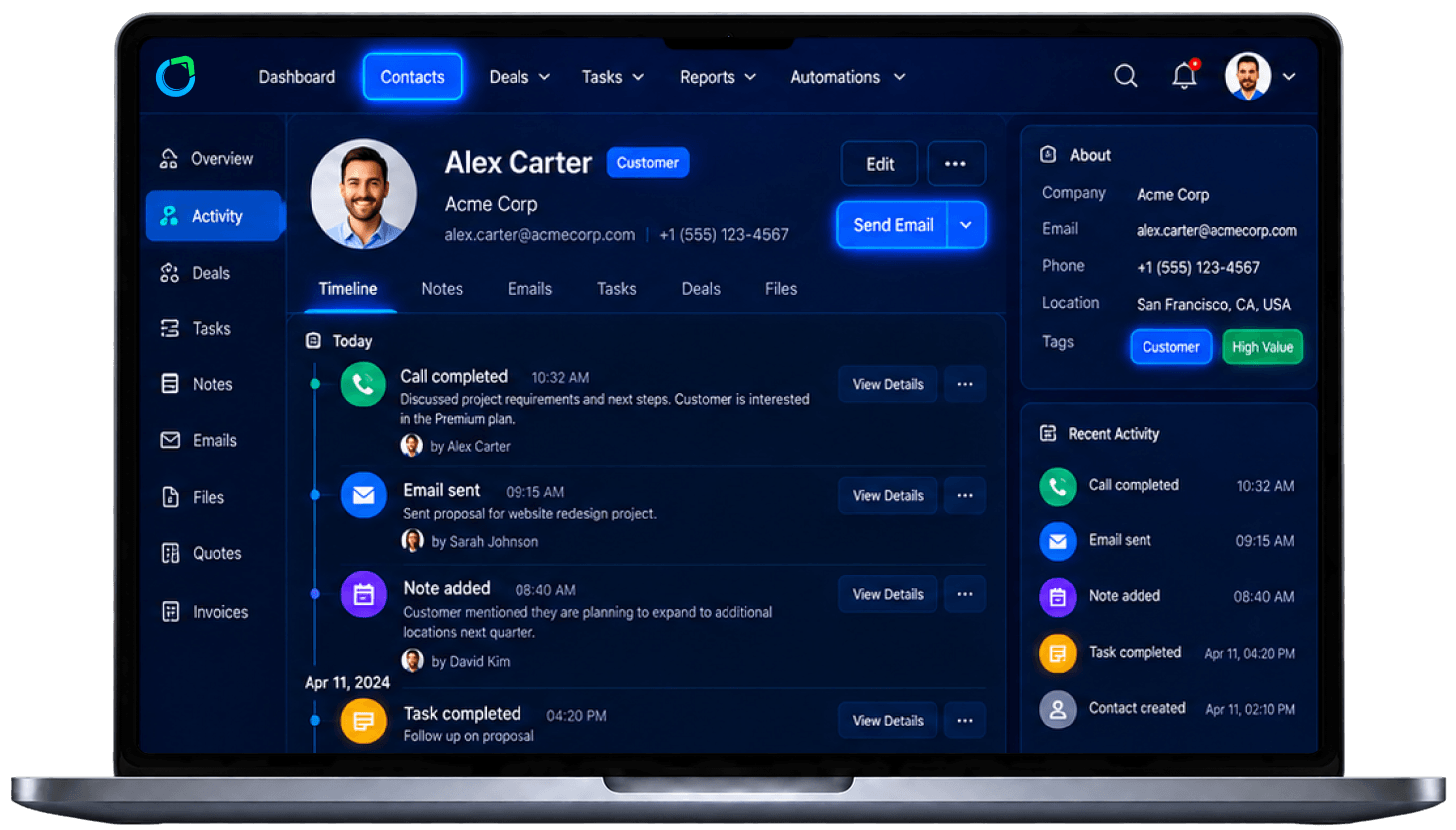 CRM software for consulting firms