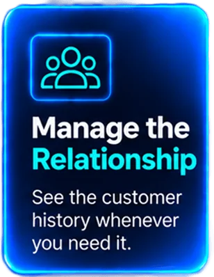 Historial y actividad de la relación con clientes en Saleoid