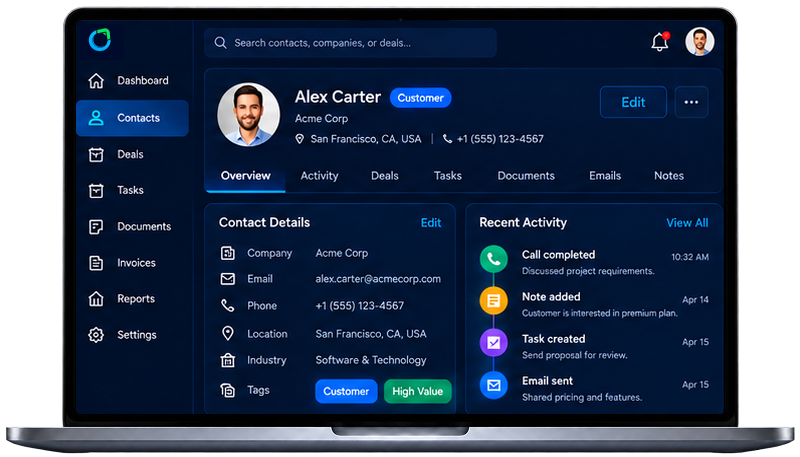 Customer relationship software for small business
