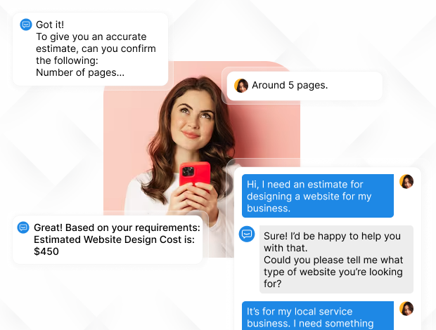 personalized interactions for lead qualification