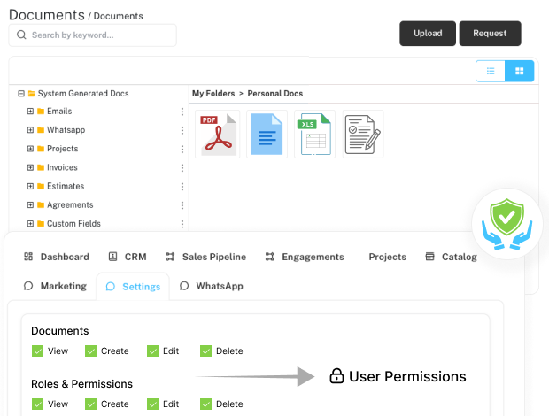 unified document management hub