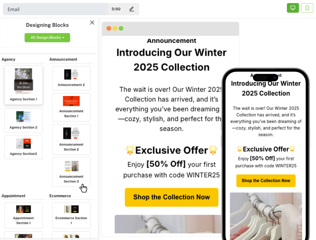excellence email marketing powered by artificial intelligence