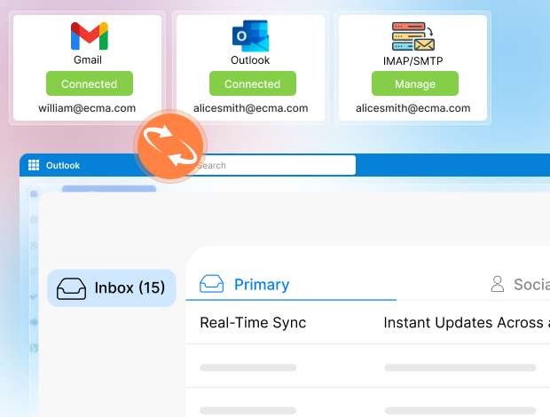 unified email management without application switching