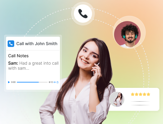 connect record and transform business communications with Saleoid in app calling
