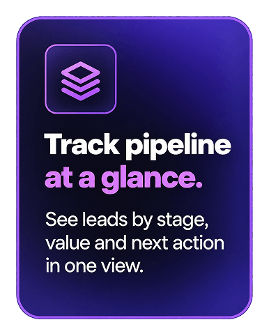 Saleoid CRM opportunity details and next sales action