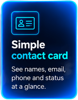 CRM simple pour gérer les clients