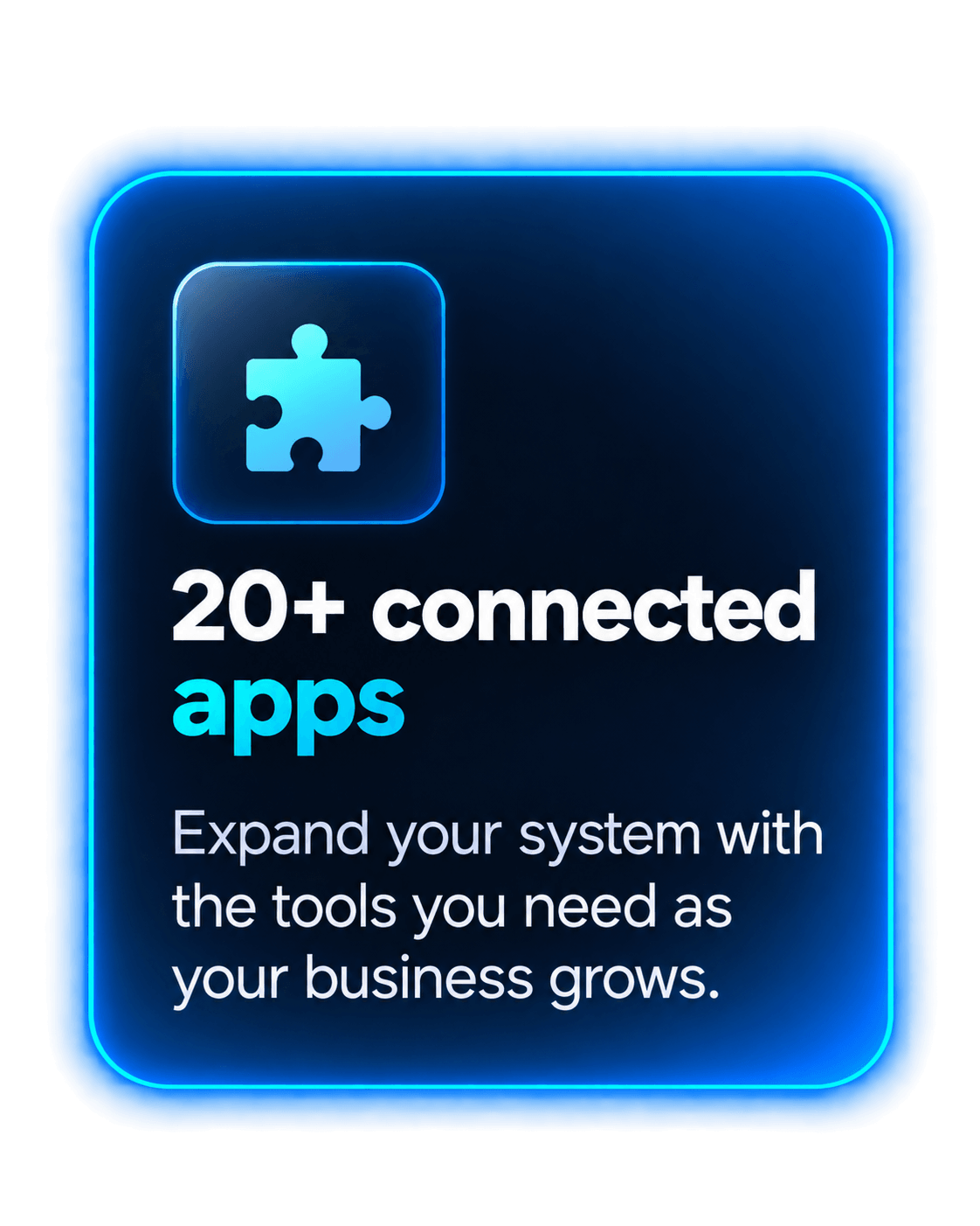 Business apps connected to Saleoid CRM