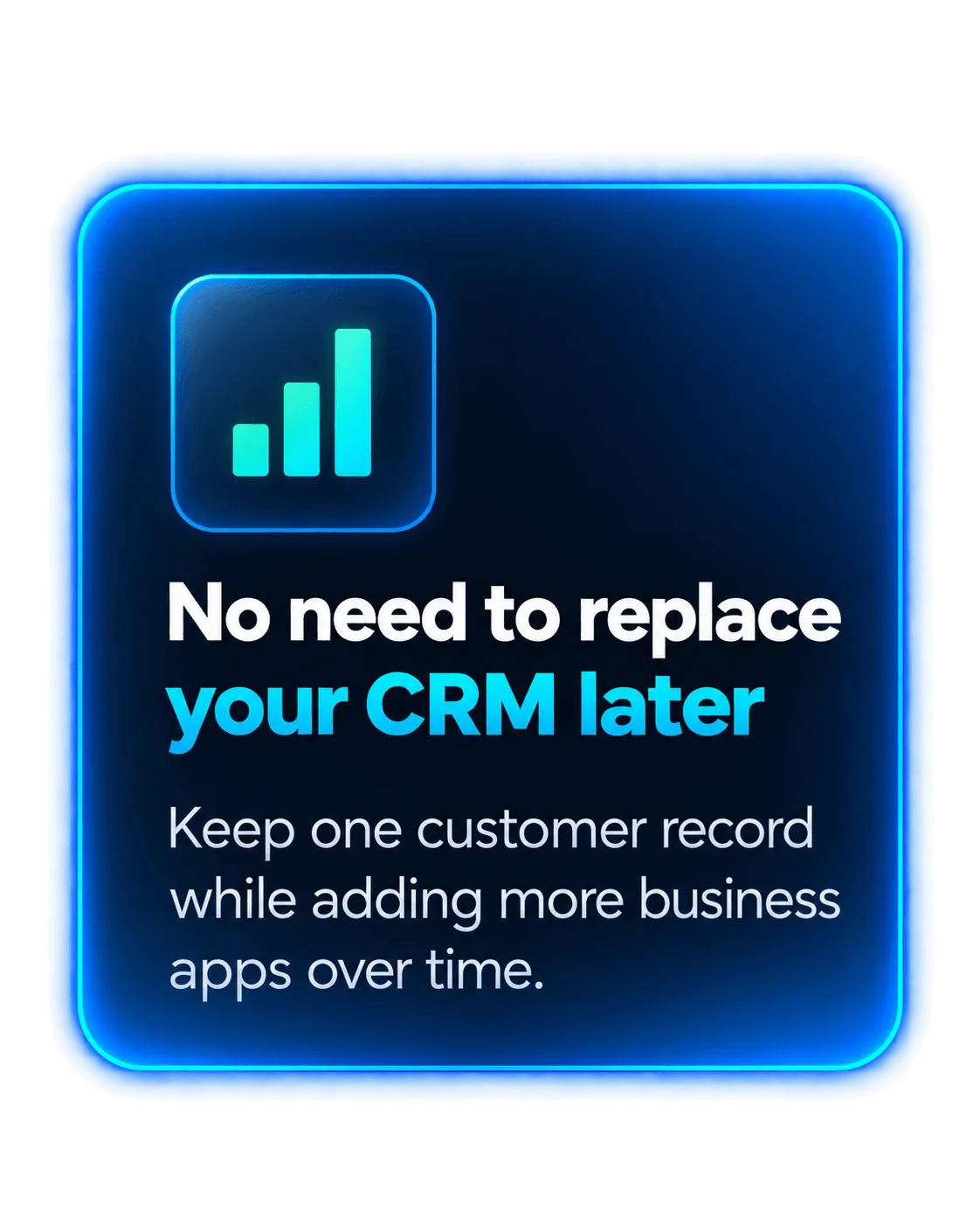 Small business workflow with connected Saleoid apps